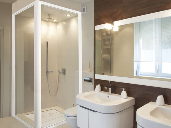 custom framed shower doors